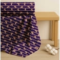 thumbnail image 4 of Soimoi Purple Cotton Voile Fabric Fox & Stripes Kids Printed Craft Fabric by the Yard 42 Inch Wide, 4 of 7