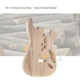 thumbnail image 3 of Instrumentos de cuerda Muslady ST01-TM Unfinished Handcrafted Guitar Body Candlenut Wood Guitarra eléctrica Body Guitar Barrel Repuestos Abody Instrumentos de cuerda, 3 of 6