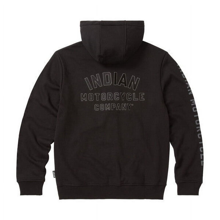 Indian Motorcycle Men's Embroidered Hoodie, Black L 286276606
