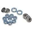 thumbnail image 1 of ANGGREK 16pcs RC Axles Bearing 4 Sizes Durable Wearable Low Friction Stable Reliable Convenient Practical Easy Replaceable Parts,RC Accessories,RC Axial For SCX10, 1 of 8