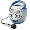 Memorex Portable Karaoke System With Cassette Player, MKS1019NBL