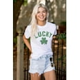 thumbnail image 3 of Saint Patrick's Day Lucky Shamrocks Men's Graphic T Shirt Tees Brisco Brands M, 3 of 5