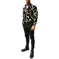 thumbnail image 2 of Franhais Men‘s Shirts Fall Fashion Long Sleeve Shirt Printed Button-Down Turn-Down Collar Tops, 2 of 2