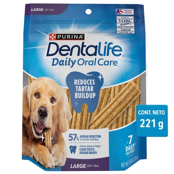 Snack Dental Dentalife Razas Grandes 7 pzas