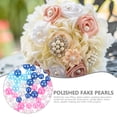 thumbnail image 4 of HEALEEP Artificial Pearls for Vase Decor Plastic Undrilled Floating Beads Assorted Color Craft DIY 3 Bags, 4 of 6