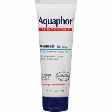 Aquaphor Healing Ointment Advanced Therapy Smooth Protectant, 7oz, 5-Pack