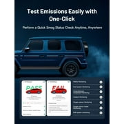 TOPDON TopScan Lite OBD2 Scanner Bluetooth, Bidirectional Scanner, Wireless All System Diagnostic Tool for iOS & Android, 8+ Hot Reset, Repair Guides, Check Engine Car Code Reader
