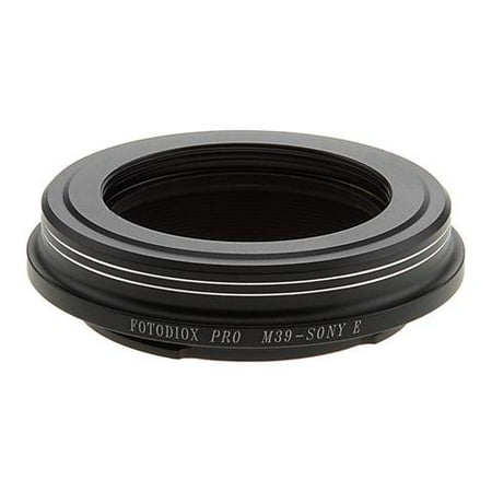 UPC: 0847372002528 | Fotodiox Pro Lens Mount Adapter – M39/L39 Screw Mount SLR Lens to Sony Alpha E-Mount Mirrorless Camera Body