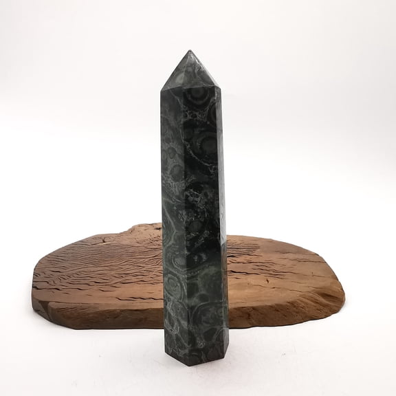 Kangba jasper Crystal Towers ~ Natural Healing Crystal Point Obelisk for Reiki Healing and Crystal Grid 0.661kg