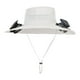 thumbnail image 2 of Sombrero de sol tipo cubo recargable de 3 velocidades con ventilador de ala ancha. Sombreros con ventilador para refrescar. gris claro, 2 of 9