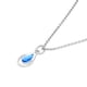 thumbnail image 2 of Collar para Mujer con Cristal Fino Swarovski Drop– Bañado en Rodio- Collar Elegante y Brillante-Collares de Mujer de Moda- Joyería para Mujer de Moda- Regalo especial Ortiz Espinosa Temporada, 2 of 4