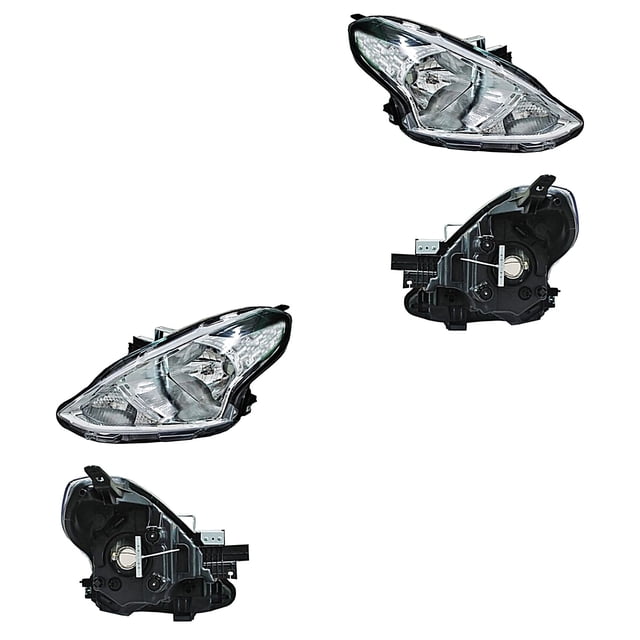 Par de Faros Versa 2015 A 2019 Nissan TYC .