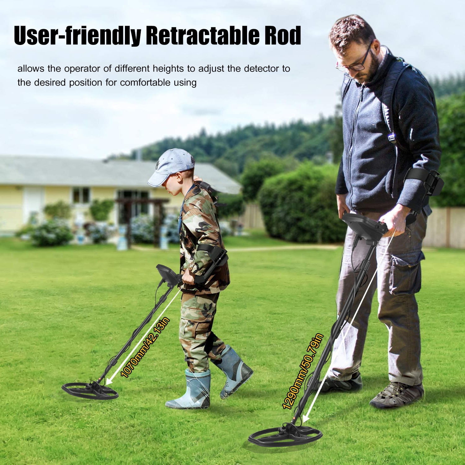 Underground Metal Detector TX850 Gold Digger Treasure Hunter VFLEX