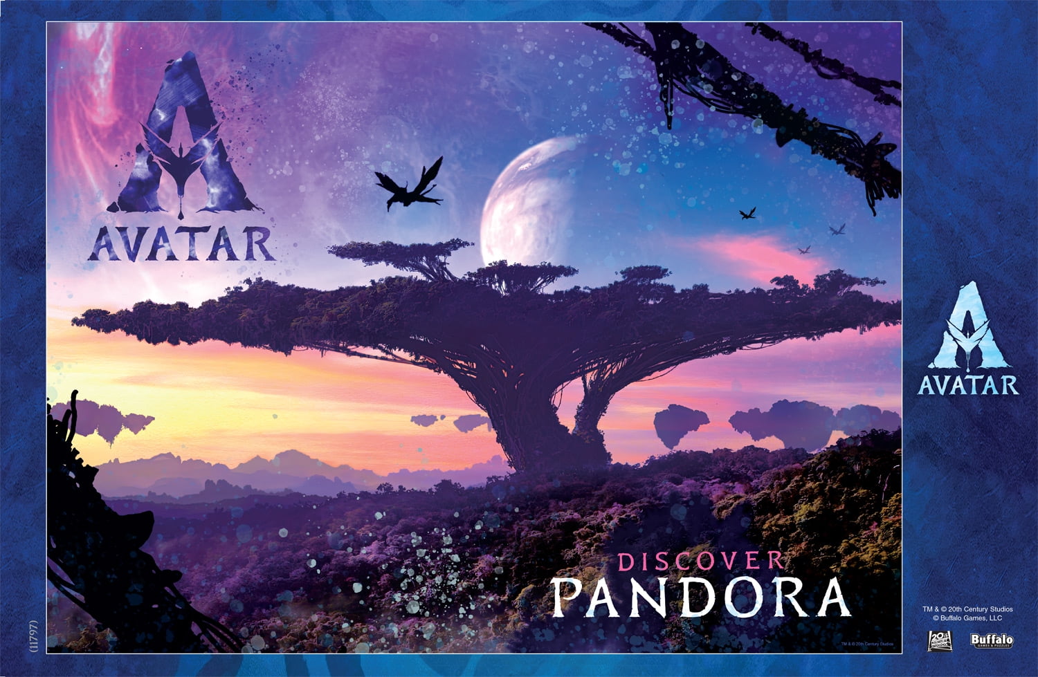 Buffalo Games Avatar Discover Pandora 1000-Piece Interlocking Jigsaw Puzzle for Adults Ages 14+