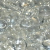 American Fire Glass Fire Glass Beads, 1/2 Inch, Glacier Ice, 10 Pounds