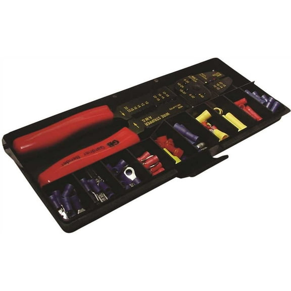 Gardner Bender GK-15N Insulated Terminal & Crimping Tool Kit - 100 Piece