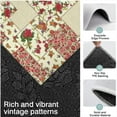 thumbnail image 3 of Pioneer Flower Floral Print Pattern Kitchen Rugs Sets Of 3,Kitchen Runner Rugs Non Skid Washable,Decorative Kitchen Floor Mats for Kitchen,Sink,Laundry,17"x30"+ 17"x47" + 17"x59", 3 of 6