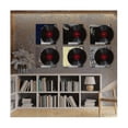 thumbnail image 3 of Estante de pared transparente para discos de vinilo (8 unidades), soporte de acrílico para discos de vinilo s202412247078, 3 of 5