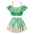 thumbnail image 2 of Girls Two-Pieces Princess Swimsuit Female Snow/Jasmine/Merida//Elsa Swimwear for Little Girls 3-9, 2 of 7