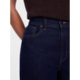 thumbnail image 5 of Scenario Women's and Women's Plus High Rise Tapered Barrel Crease Jeans, 27" Inseam, Sizes 0-28W, 5 of 7
