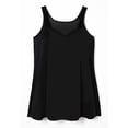 thumbnail image 4 of Swim 365 Women's Plus Size Mesh-Trim Swim Dress, 4 of 6