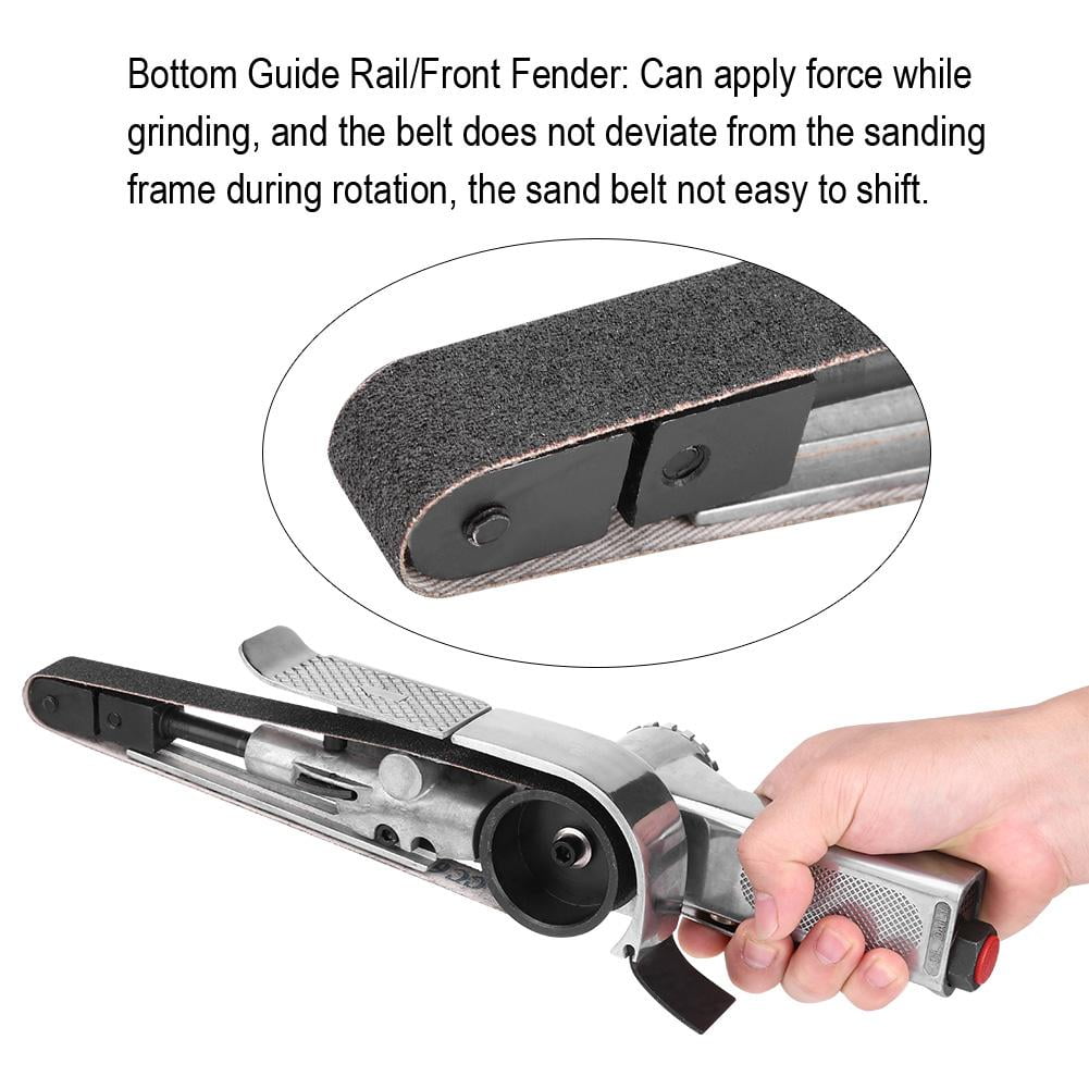 Greensen Pneumatic Air Belt Sander,20mm Pneumatic Air Belt Sander