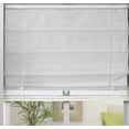 thumbnail image 5 of Arlo Blinds Thermal Room Darkening Cordless Fabric Roman Shades, Color: White, Size: 22"W X 60"H, 5 of 6