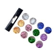thumbnail image 1 of Copos de lámina dorada para resina, prácticos copos de lámina brillante para decoración DIY, lentejuelas brillantes 6 colores, 1 of 8