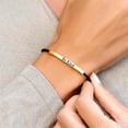 thumbnail image 4 of Pulsera FAOYUDAWEI Be Kind Motivacional Rosa Ajustable, 4 of 6