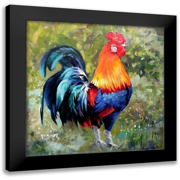 Pautov, Igor 12x12 Black Modern Framed Museum Art Print Titled - Handsome