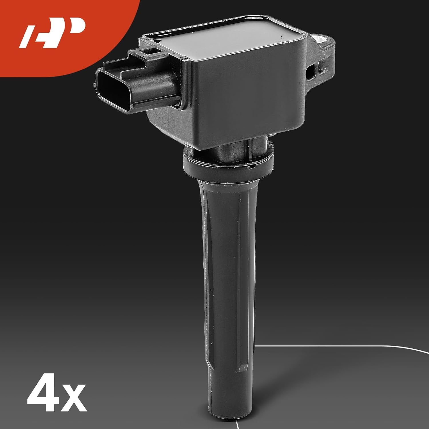 A-Premium Set of 4 Ignition Coil Pack and Iridium Spark Plugs Compatible with Mazda CX-5 2013-2018, 3 2012-2019, 3 Sport 2014 2016-2018, 6 2014-2017, MX-5 Miata 2016-2018, CX-3 2016-2020