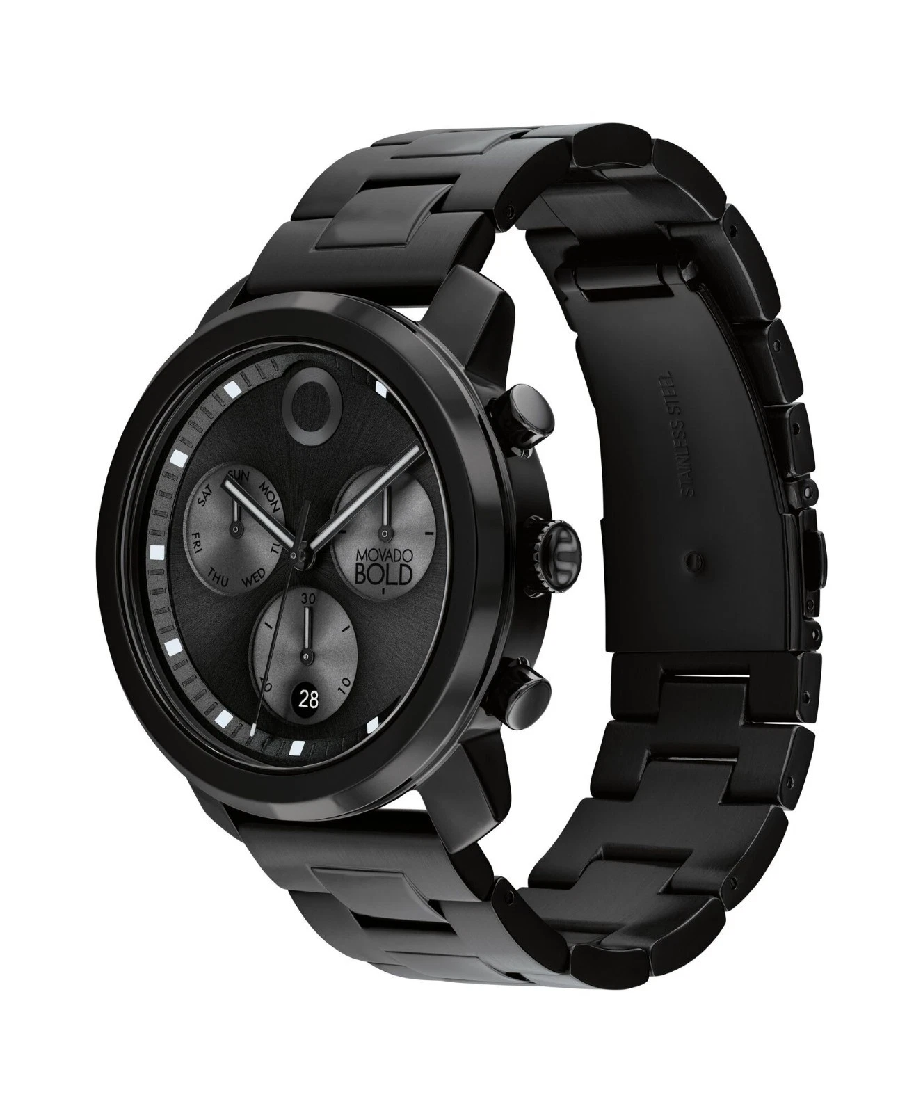 Movado Women's Bold 3600194 Silver Stainless-Steel Swiss Quartz