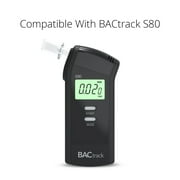 BACtrack Professional Breathalyzer Mouthpieces (50 Count) | Compatible with BACtrack S80, Trace, Scout, Element & S75 Breath Alcohol Testers