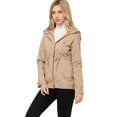 thumbnail image 3 of MixMatchy Women's Casual Lightweight Military Safari Anorak Utility Jacket, 3 of 7
