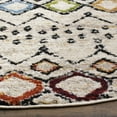 thumbnail image 5 of Safavieh Amsterdam Gladwin Geometric Area Rug, Ivory/Multi, 11' x 11' Round, 5 of 9