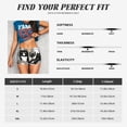 thumbnail image 6 of Lsque Colors Cats Pattern High Waisted Biker Shorts for Women-Tummy Control Fitness Athletic Workout Running Yoga Gym Shorts,Moisture-Wicking-X-Large, 6 of 9