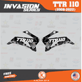 thumbnail image 2 of Kalair GFX Graphics Kit for Yamaha TTR110 (2008-2023) Invasion Series, 2 of 5