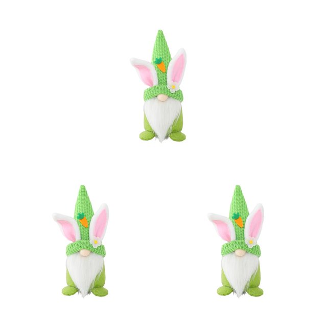 Naiovety decoraciones de pascua suministros de fiesta de primavera decoración de adorno de festival diseño de escena gnomo muñeca festivales Type1 NO1 Naiovety CBP390708