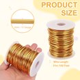 thumbnail image 2 of Uxcell Anodized Aluminum Wire for Jewelry Craft Making, Bendable Flexible Wire Gold 12 Gauge, 2 of 7