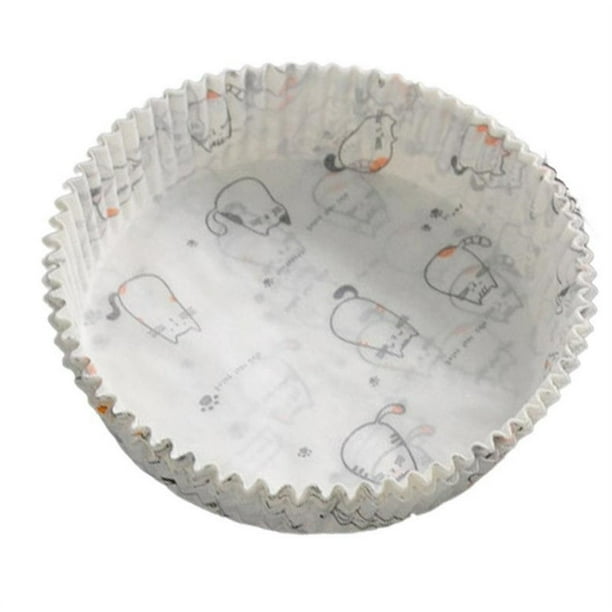 Papel Absorbente de Aceite para Freidora de Aire, Herramienta A Prueba de Aceite para Caldera de Cocina, de Papel Redondo