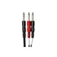 thumbnail image 3 of Inserte el cable Hosa STP-201 1/4 TRS a Dual 1/4 TS de 1 m (x2), 3 of 6