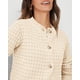 thumbnail image 5 of Suéter PRETTYGARDEN para Mujer, Cardigan de Punto Beige Talle Mediano, 5 of 6