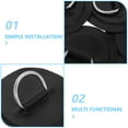 thumbnail image 3 of DEEPCRAFF 4Pack Black Paddle Board Buckle D Shaped for Inflatable Boats Surfboards SUP Paddle Boards, 3 of 6