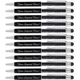 thumbnail image 2 of Personalized Crystal Pens with Stylus - Metal Gem Pen - Custom Metallic Printed Name Pens with Black Ink - Imprinted with Message | Great for Her | 12 pcs/pack, 2 of 8