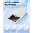thumbnail image 2 of Cargador portátil RONEGN 20000mAh con cable incorporado de 22,5 W, 2 of 7