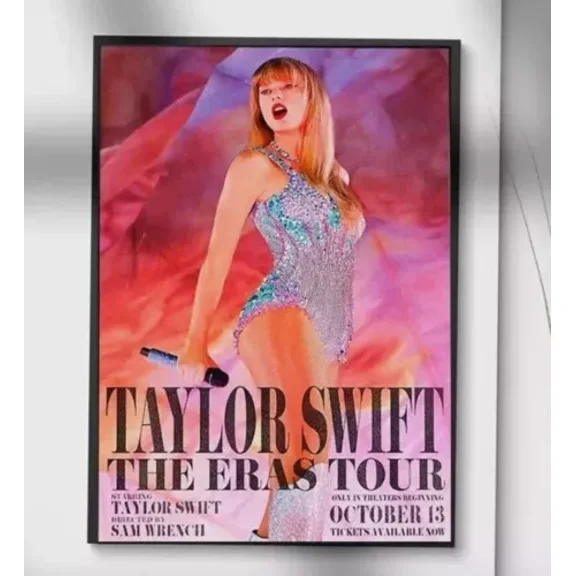 POSTER Music Tour Poster, Iconic Performance Art, Concert Wall Decor UNFRAMED, 8x12