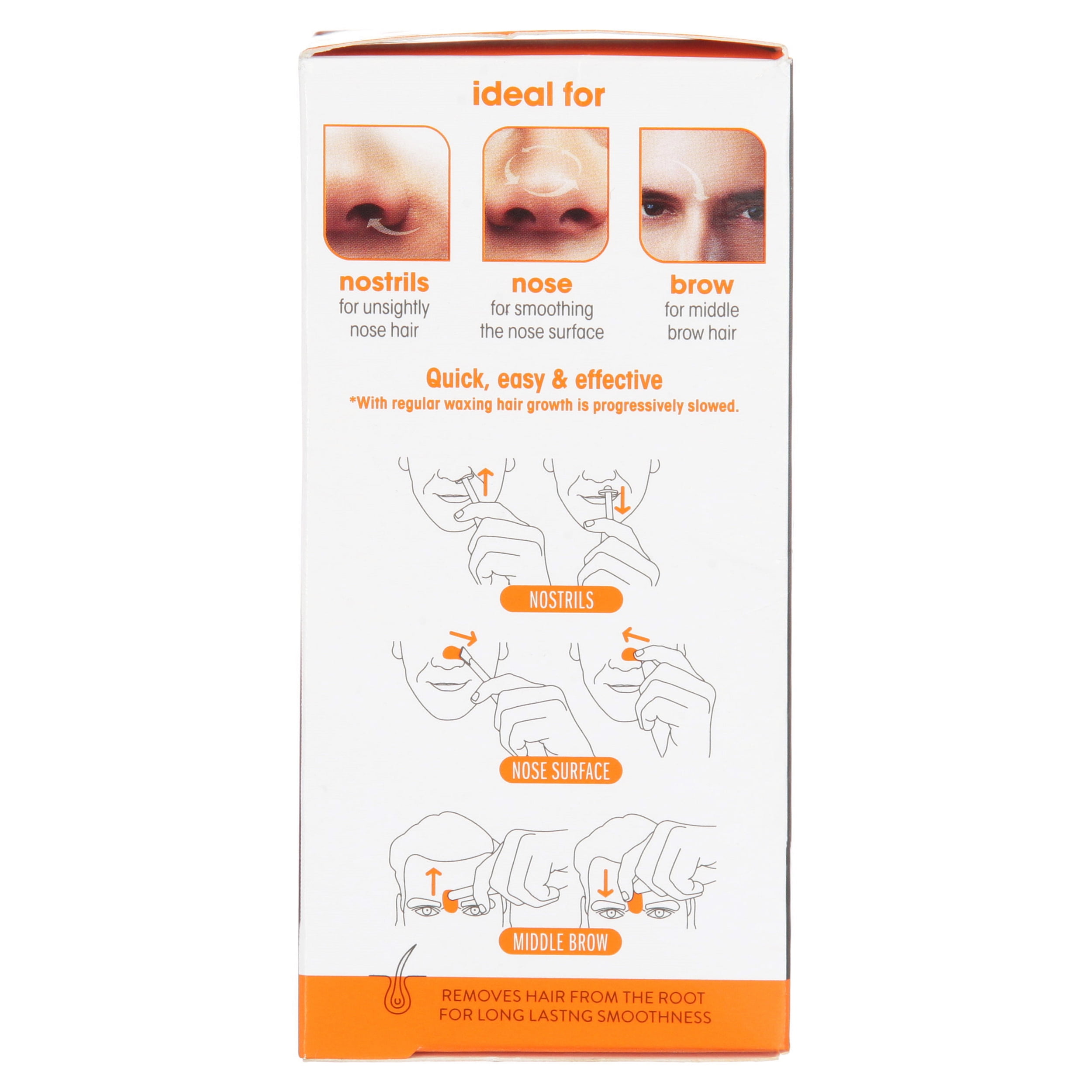 nose hair removal wax walmart