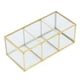 thumbnail image 1 of Soporte de caja organizadora de almacenamiento de brochas de maquillaje Golden Beauty, 1 of 8