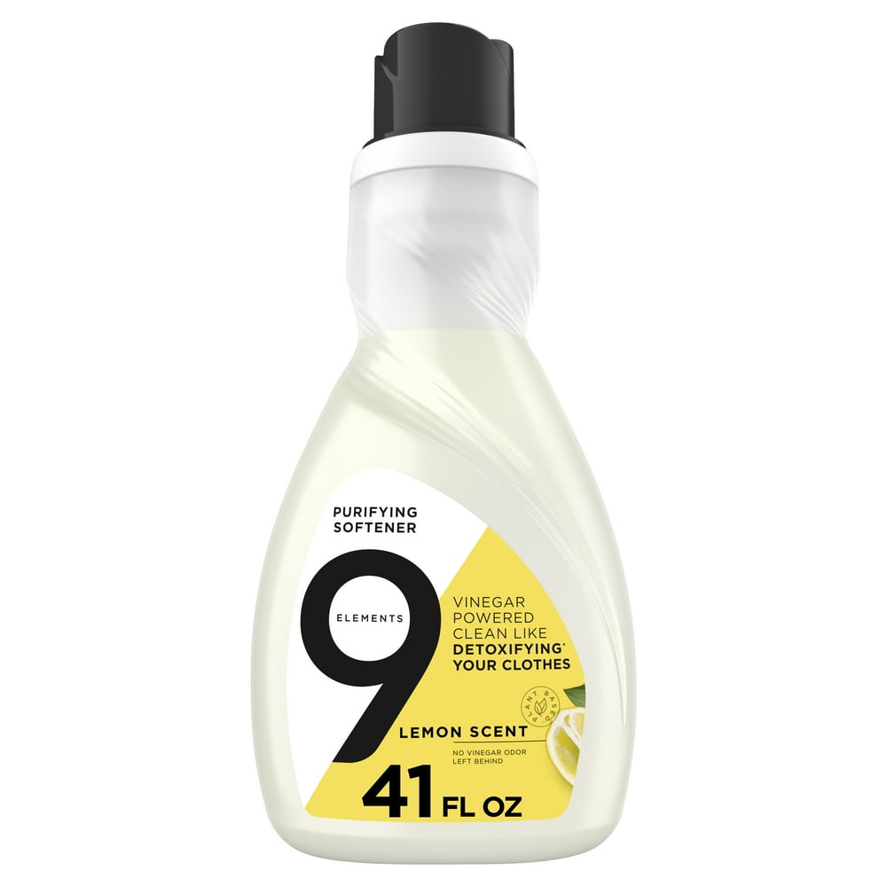 9 Elements Liquid Purifying Softener, Lemon Scent, 41 fl oz Walmart