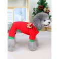 thumbnail image 1 of Pet Christmas Themed Four-legged Pants, 1 of 5